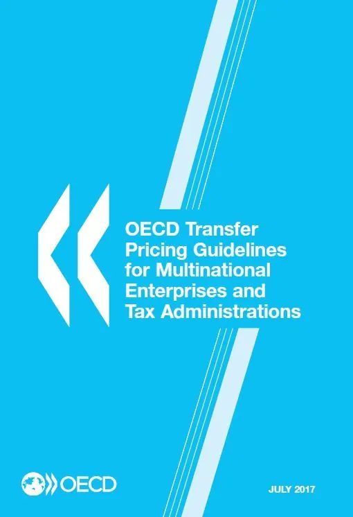 Cover of the OECD Transfer Pricing Guidelines for Multinational Enterprises and Tax Administrations, July 2017